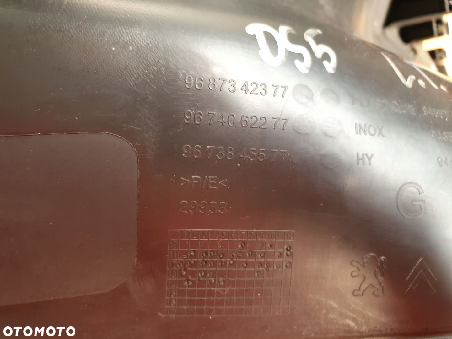OSŁONA SŁUPKA PROGU LEWY TYŁ CITROEN DS5 - 7
