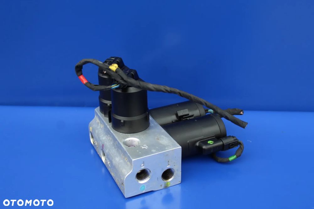 Blok zaworów ABC jak nowy świezo wymieniony oryginał przód tył OE Mercedes SL R230 W230 SL500 CL500 W215 W220 A2203200358 A2203280031 - 5