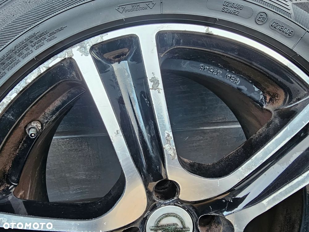 KOŁA FELGI ALUMINIOWE OPONY OPEL ASTRA H, CORSA D, CORSA E, 17" 4x100 ET35 7,5JX17H2 - 9