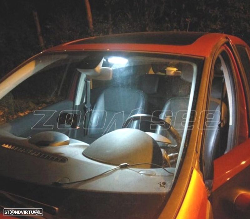 KIT COMPLETO 15 LAMPADAS LED INTERIOR PARA RENAULT CLIO III MK3. GRANDTOUR 06-12 - 4