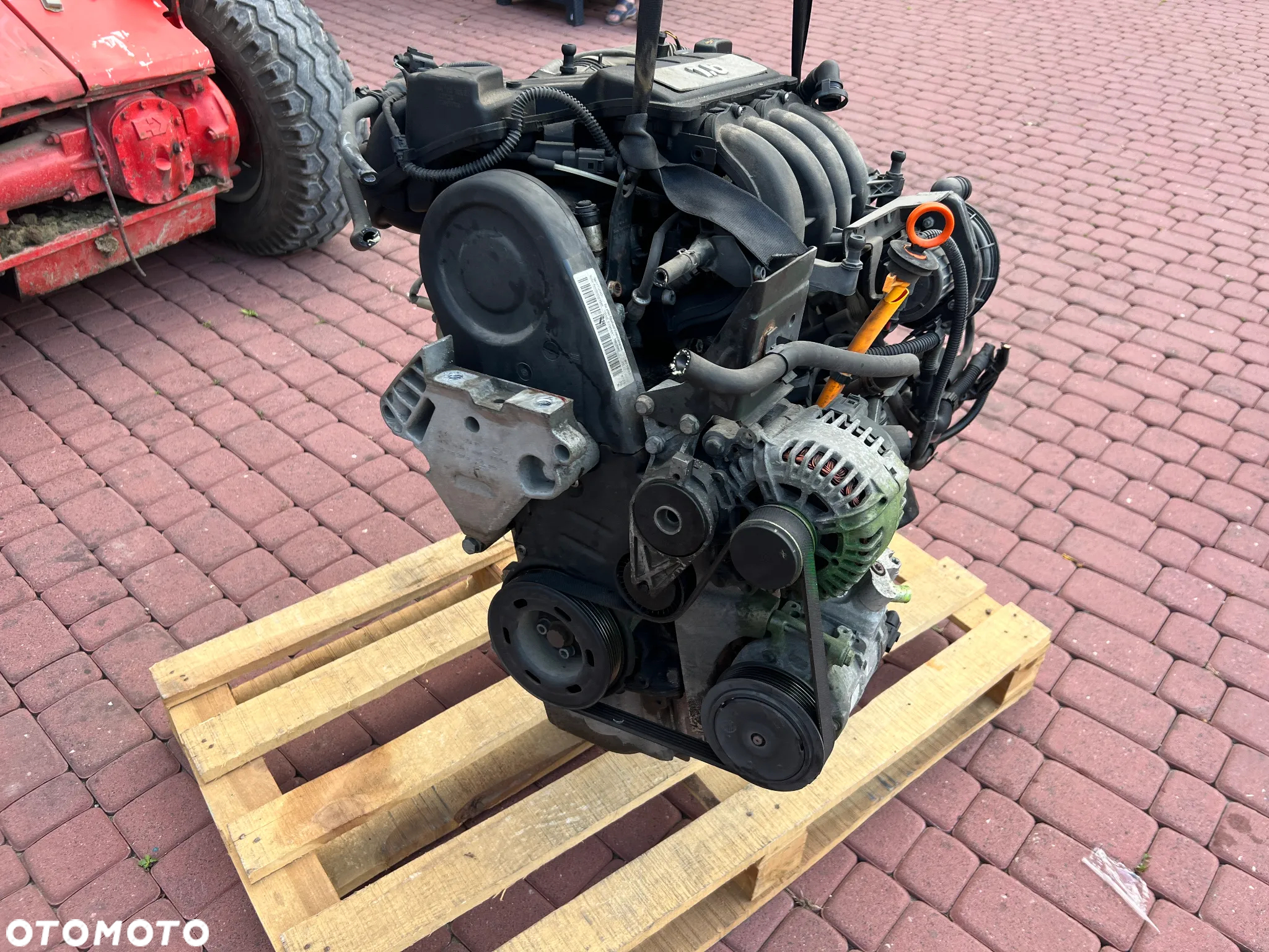 SILNIK 1.6 MPI 8V BSE VW AUDI SEAT SKODA KOMPLETNY - 2
