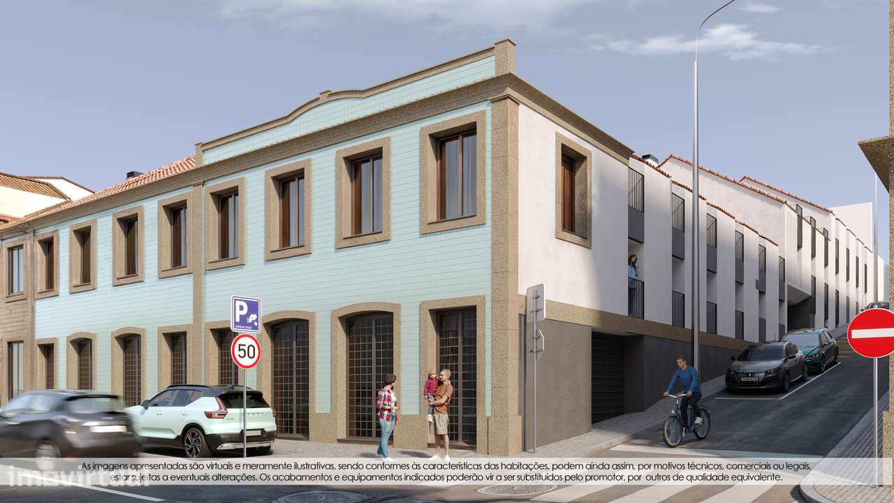 Apartamento T1+1 c/Varanda em Santa Marinha | Empreendimento Tanoeiros - Grande imagem: 2/18