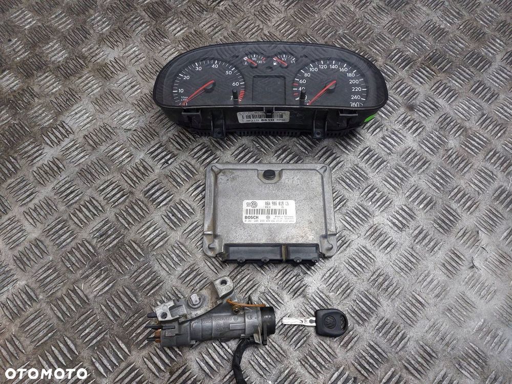 ZESTAW STARTOWY VOLKSWAGEN BORA I 06A906018CS 1J0919861D 4B0905851C - 1