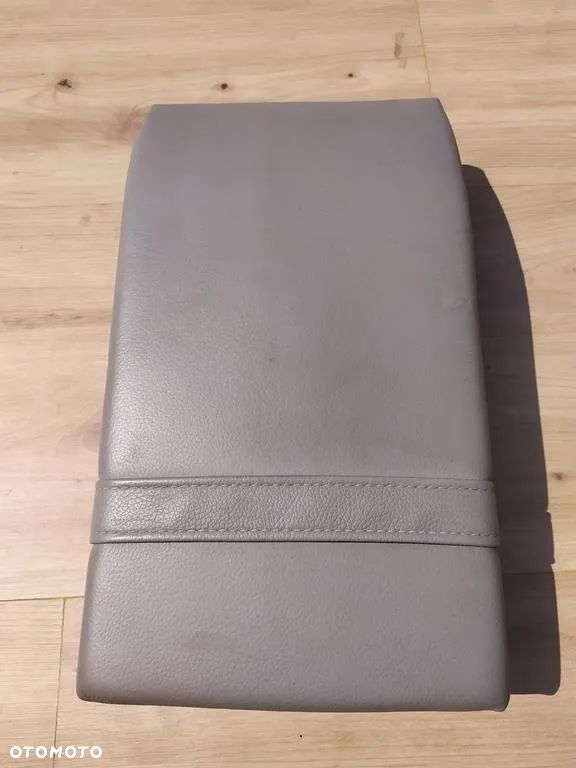 MERCEDES W211 KOMBI PODŁOKIETNIK TYLNY TYŁ SZARY SKÓRZANY