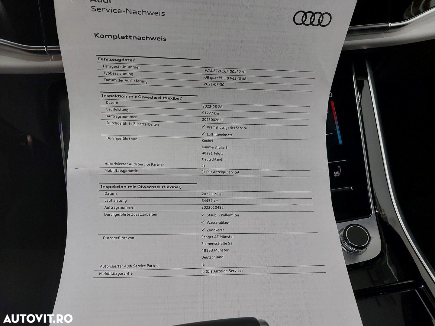 Audi Q8 60 TFSIe quattro tiptronic - 30