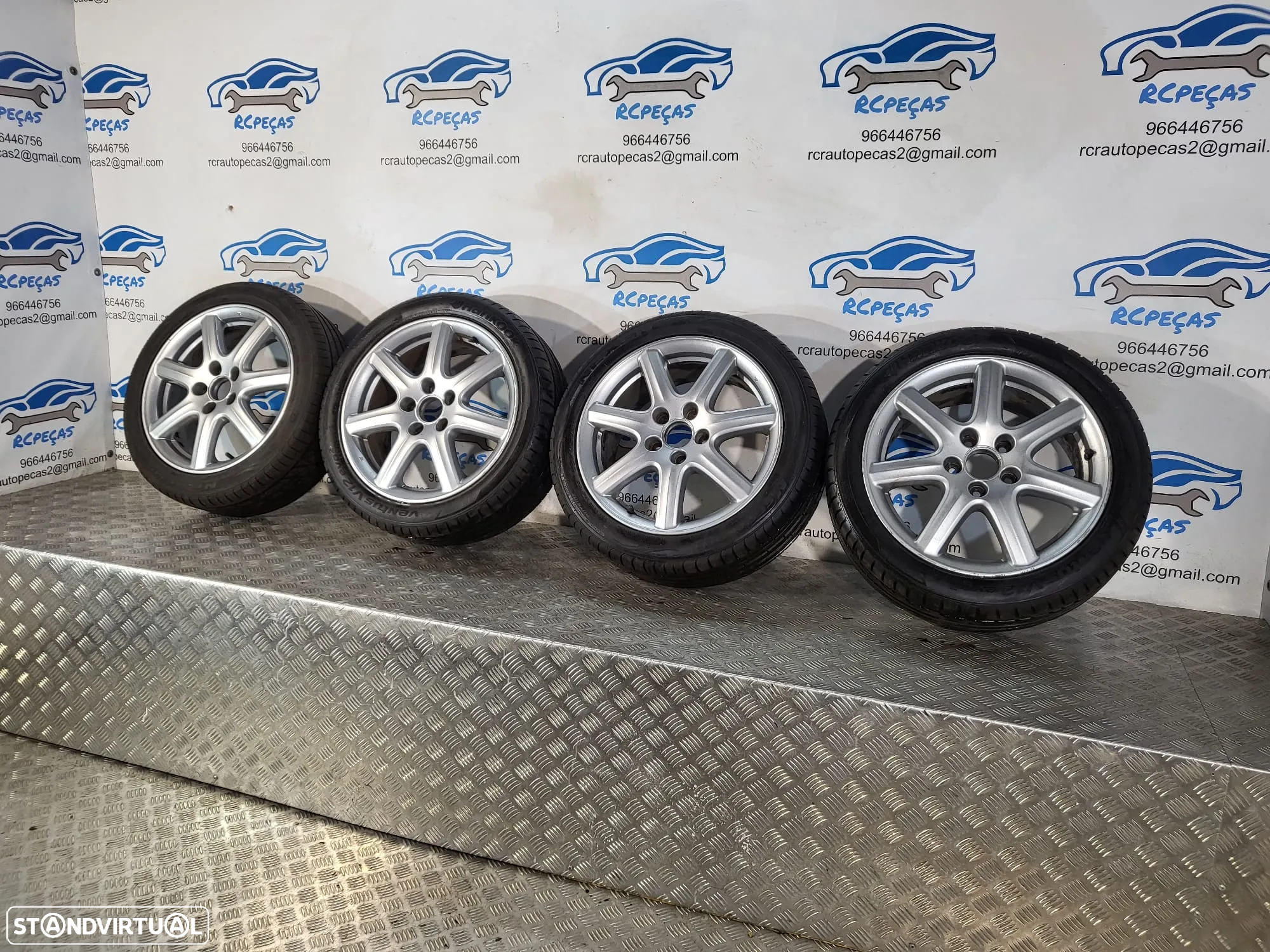 Conjunto Jantes 17 Original Honda Civic Sport FK 7J ET55 HL4244-9 5x114.3 - 3