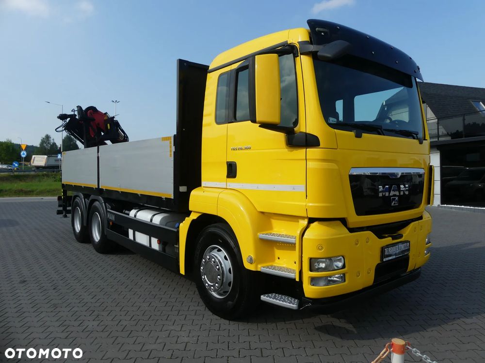 MAN TGS 26.360 / 6x4 / EURO 5 / MANUAL / PALFINGER PK 16001 / - 16