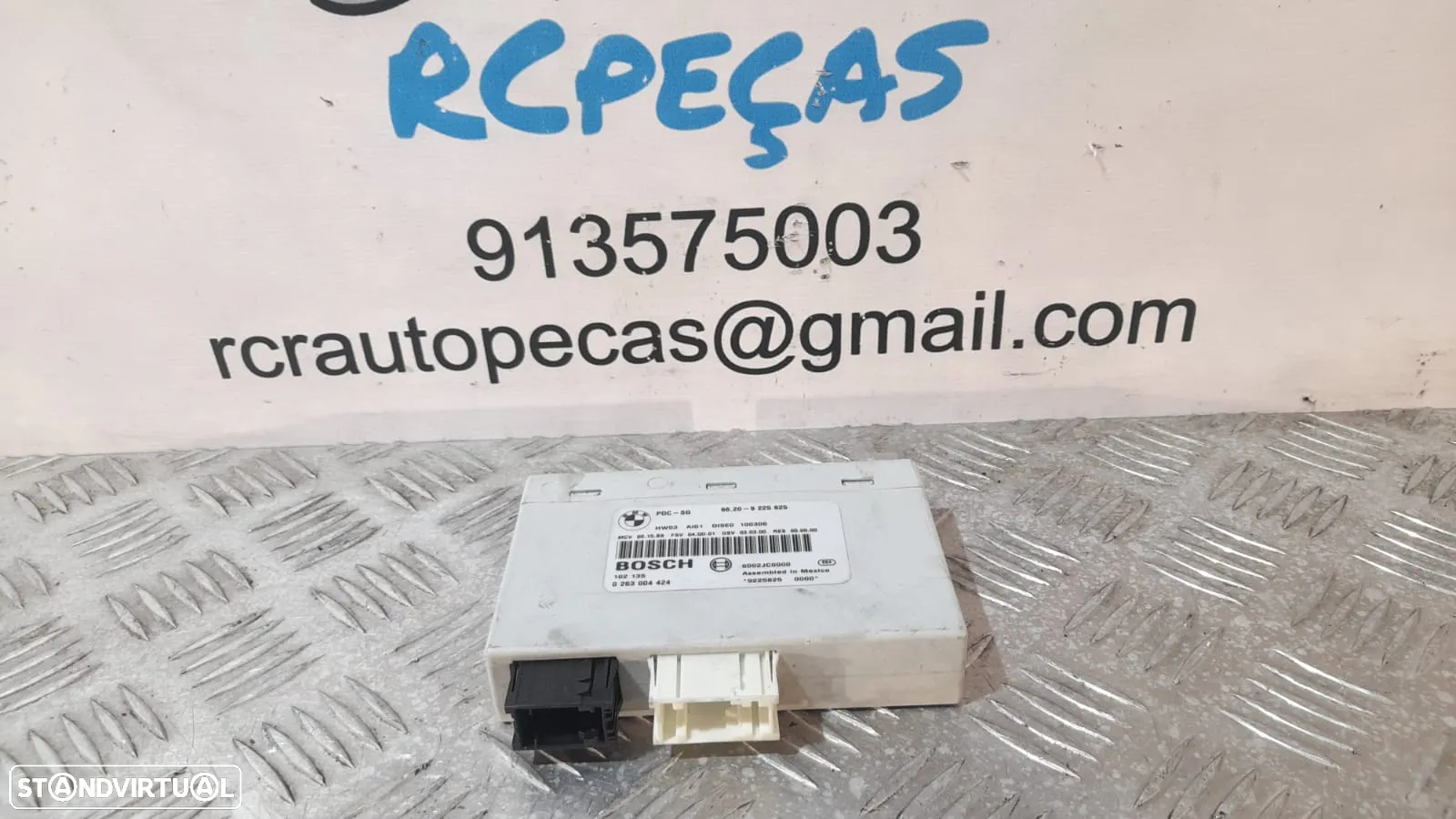 CENTRALINA ESTACIONAMENTO BMW SERIE 3 E93 CABRIO 66209225825 9225825 0263004424 BOSCH PARKING PARQUE SENSORES SERIE 3 E91 E92 COUPE SERIE 1 E87 E81 E82 COUPE E88 CABRIO X1 E84 - 5