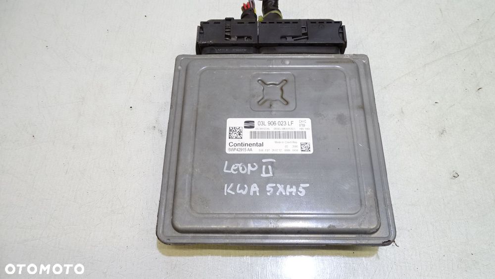 KOMPUTER SILNIKA SEAT LEON II 1.6TDI 03L906023LF - 1