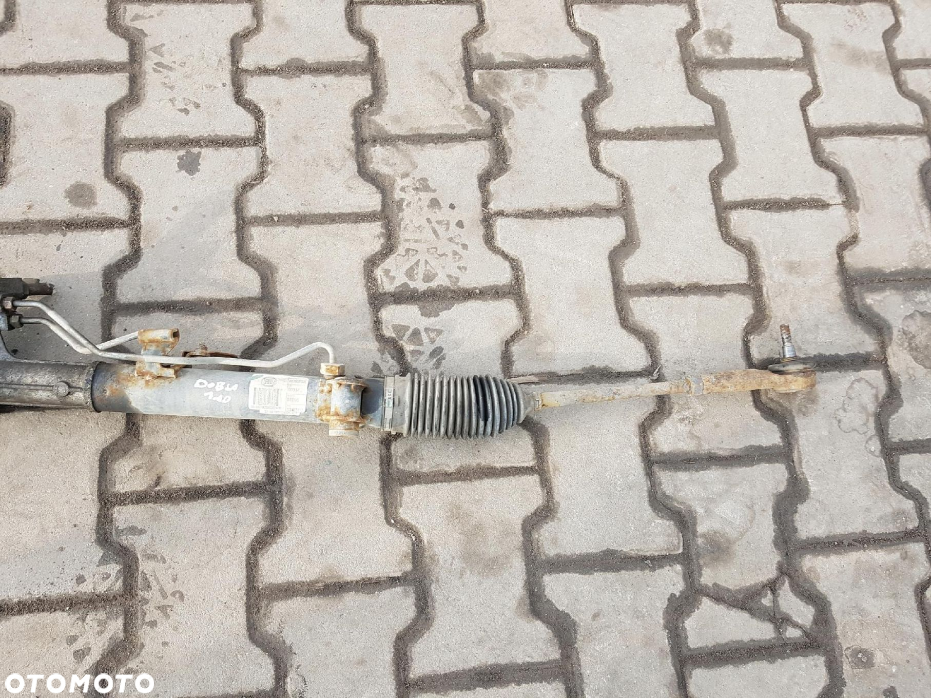 FIAT DOBLO II 2 10-14r MAGLOWNICA PRZEKŁADNIA KIEROWNICZA 00519387330 - 4