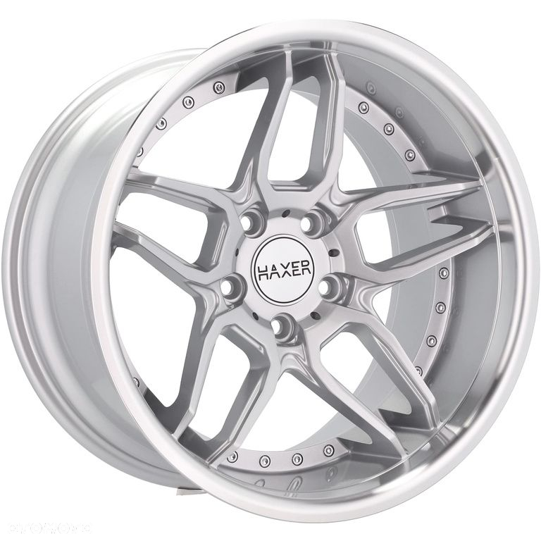 4x Felgi 18 m.in. do BMW Seria 3 e36 e46 5 e39 e60 e61 6 E63 E64 7 E38 Poler Rant - SSA01 (HX030) - 3