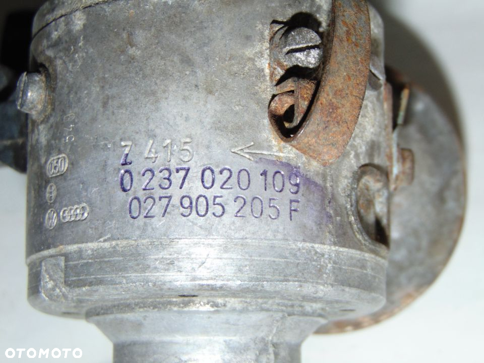 ORYGINAŁ aparat zapłonowy 0237020109 027905205F VW Volkswagen Golf 2 II benzyna 1.6 1.8 - 2