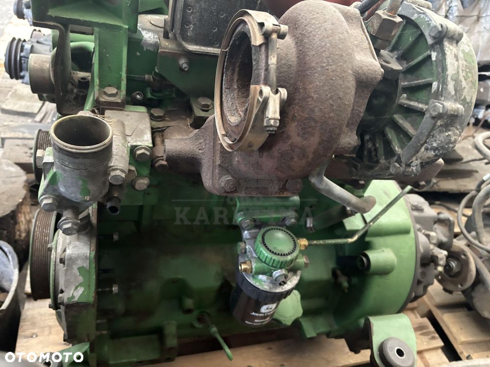 John Deere 3200, 3220, 3400 Silnik Słupek Blok Koło Zamachowe Kolektor Wał Wałek 4045HZ275 - 9