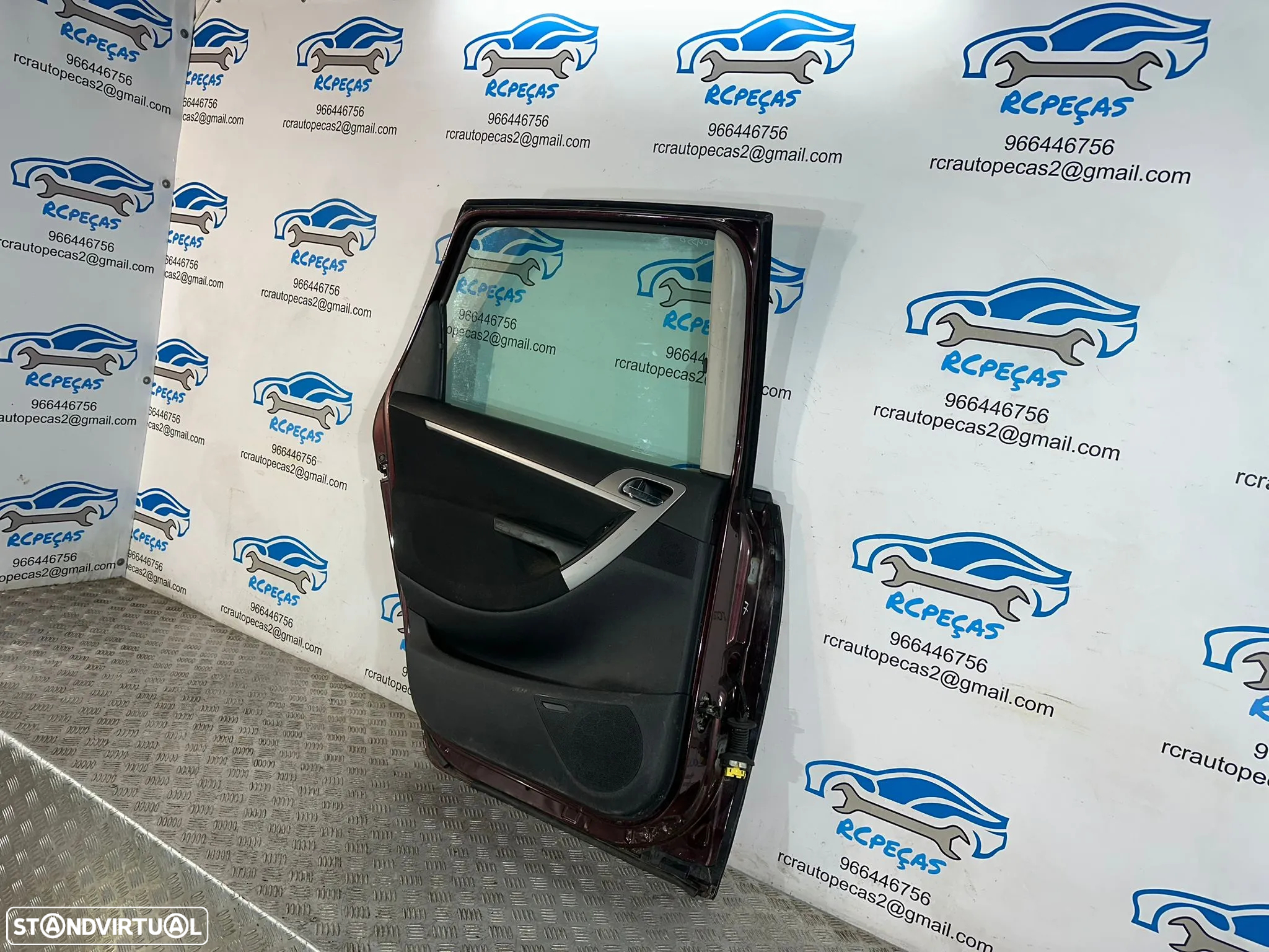 .Porta Tras Traseira Esquerda Citroen C4 Picasso 2006 - 2013 - 7