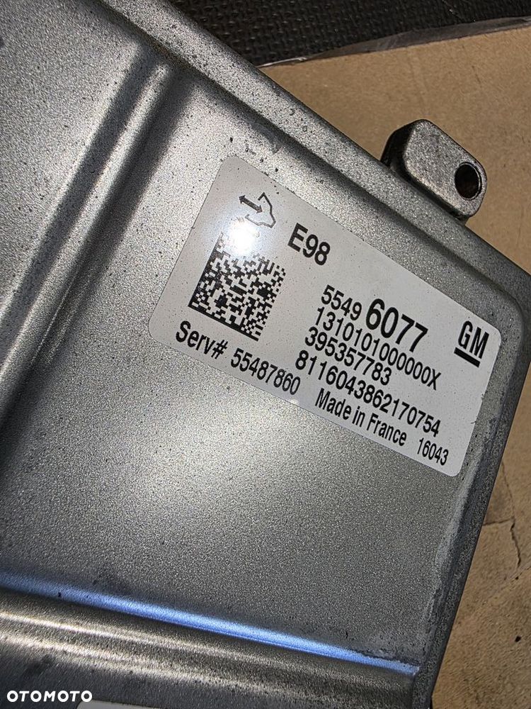 OPEL ASTRA K KLUCZYK START STOP STEROWNIK SILNIKA 55496077 - 2