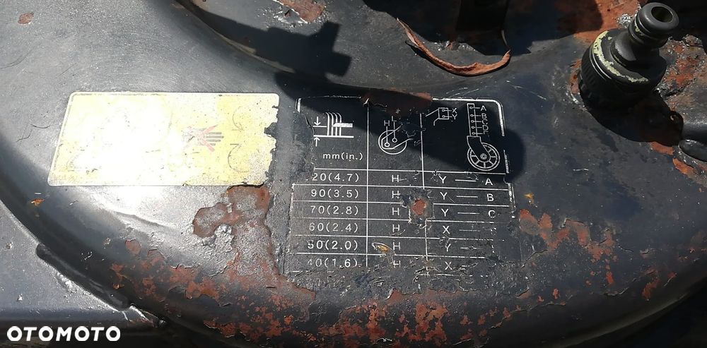 ISEKI SXG15 SXG 15 KOSISKO 104cm x 69 cm - 7