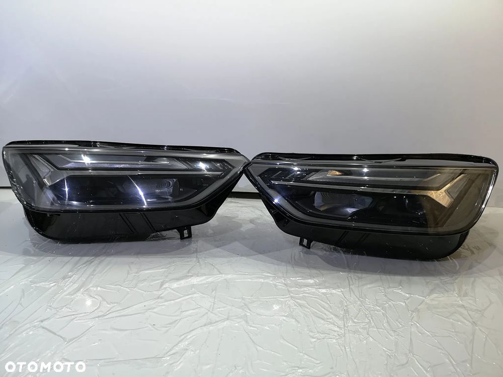 Lampa Lewa Prawa Audi Q5 80A LIFT FULL LED Komplet Kompletne Przód Przednie - 1