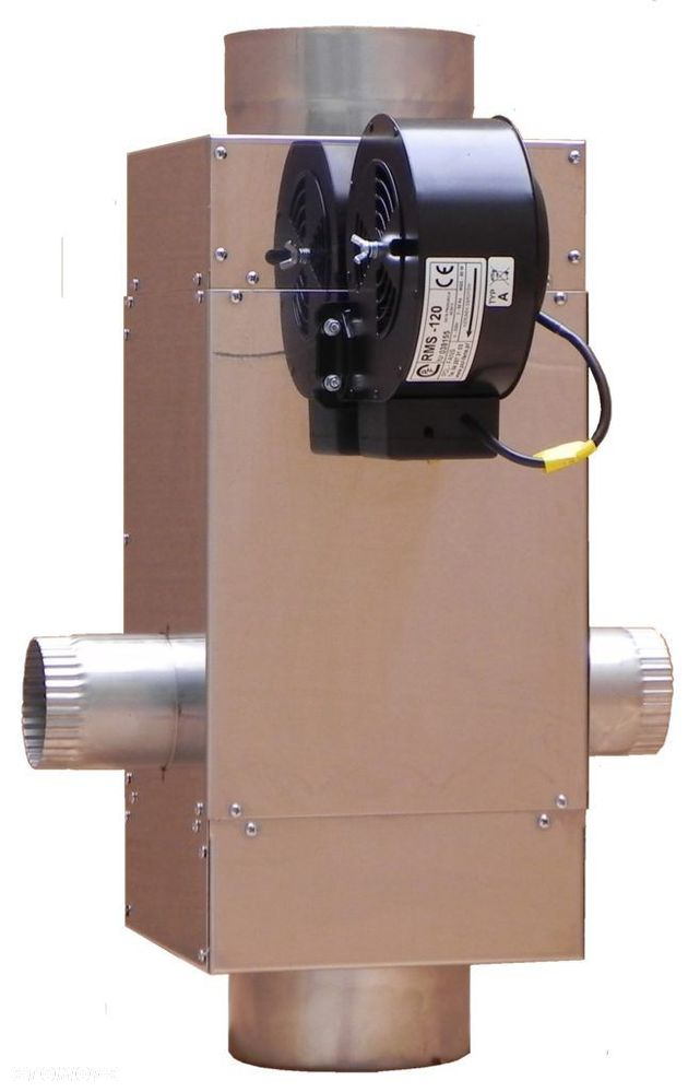 UNIWERSLANY REKUPERATOR DO NAGRZEWNICY PIECA OLEJOWEGO ODZYSK CIEPŁA 150MM - 1