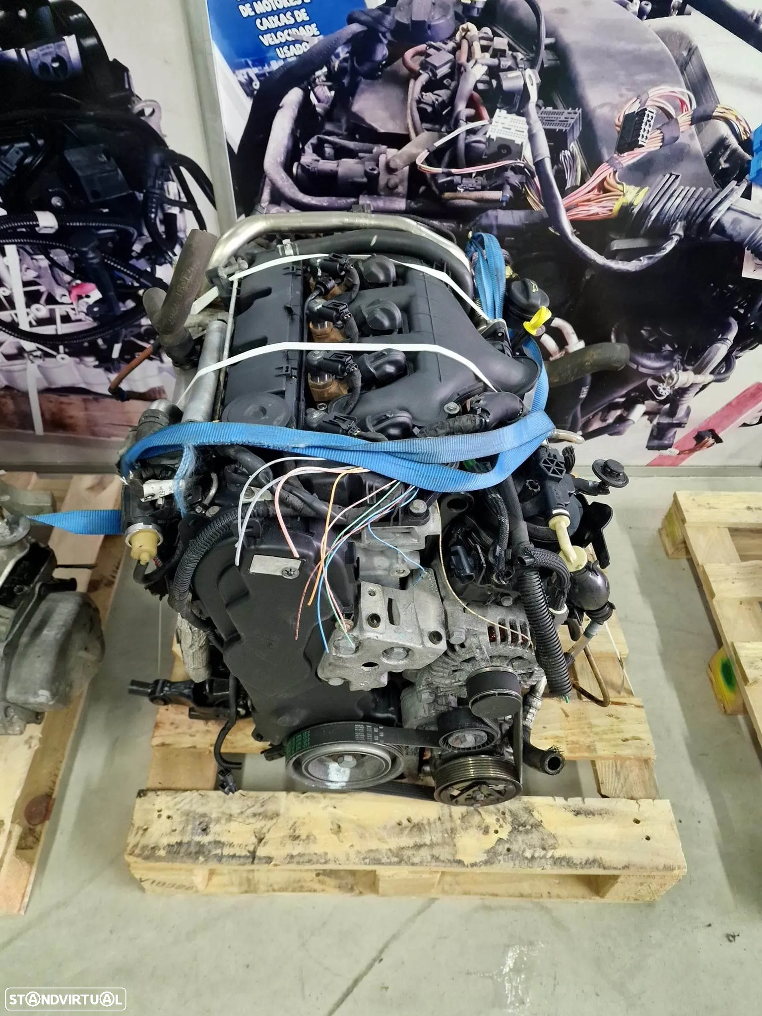 Motor Peugeot Expert III 2.0 hdi 2010, de 120cv, ref: RHK - 4