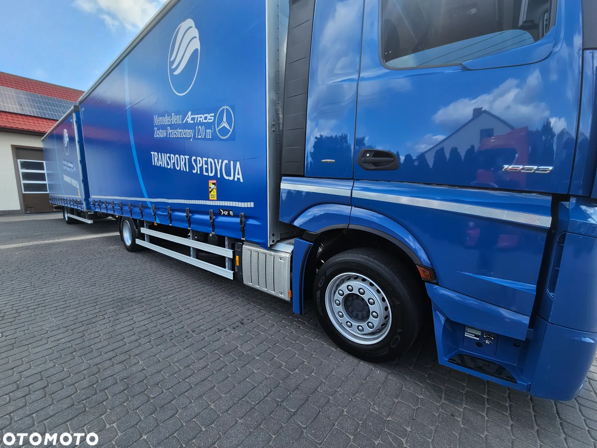 Mercedes-Benz ACTROS 1833 MP5 ZESTAW TANDEM 120m Przestrzenny! - 8