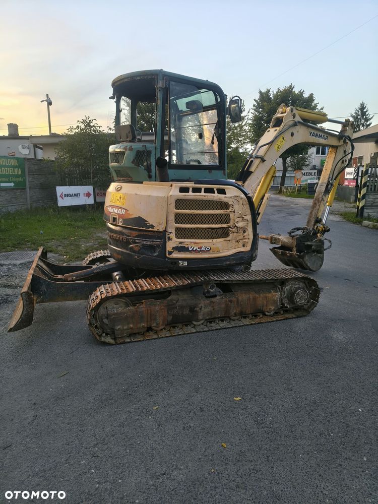 Yanmar VIO 50-U KUBOTA U55 U45 VOLVO EC 50 CAT 305 TAKEUCHI 5 TON MŁOTEK SKARPÓWKA TANIA MASZYNA 100% SPRAWNA - 17