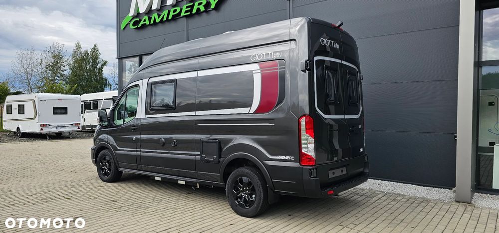 Giottiline GIOTTIVAN 60FT RAPIDO gr. Ford Transit MAGNETIC GREY MARKIZA SOLAR 300W KAMERA COFANIA RADIO 2DIN TRUMA DIESEL 4 OSOBOWY - 5