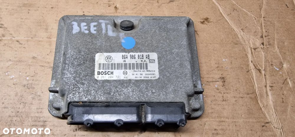 Komputer sterownik silnika VW New Beetle 2.0 06A906018AB - 1