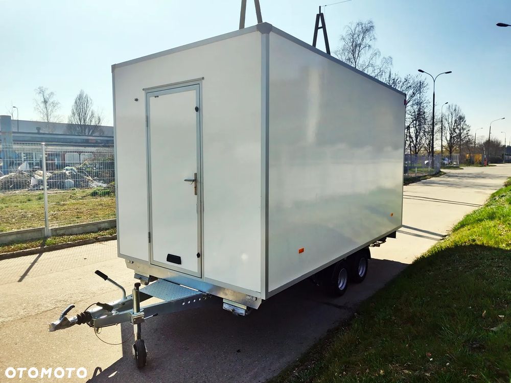 Esselmann Karello 4 m  wzmocniona przyczepa GASTRONOMICZNA handlowa sklep bar - 5