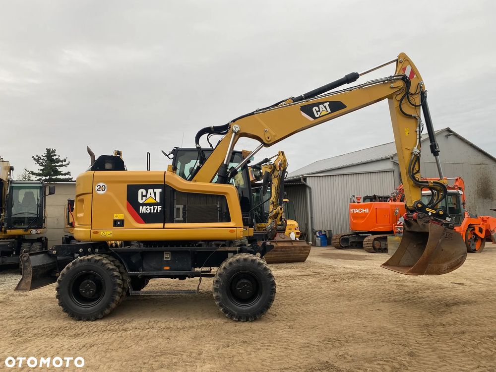 Caterpillar CAT M317F, 2018 ROK, 7800 MTH, Z NIEMIEC, KRÓTKI TYŁ, SERWISOWANA W CAT, - 9