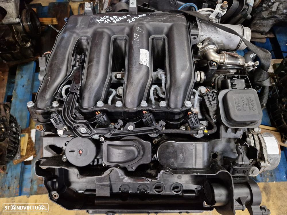 Motor usado M47D20 BMW 118D 122CV SERIE 1 E87 E81 163CV 120D M47 - 1