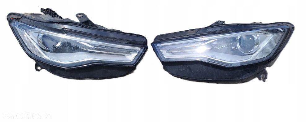 AUDI A6 C7 LIFT PRZÓD MASKA ZDERZAK BŁOTNIK XENON LED S-LINE LY9C - 5