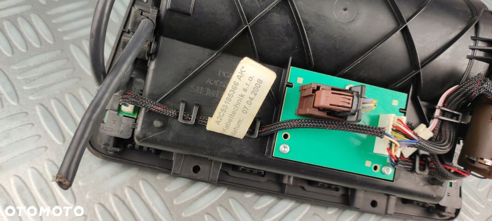 96650242ZD wyświetlacz ekran radia NAVI GPS nawigacji ramka PEUGEOT 308 T7 - 8