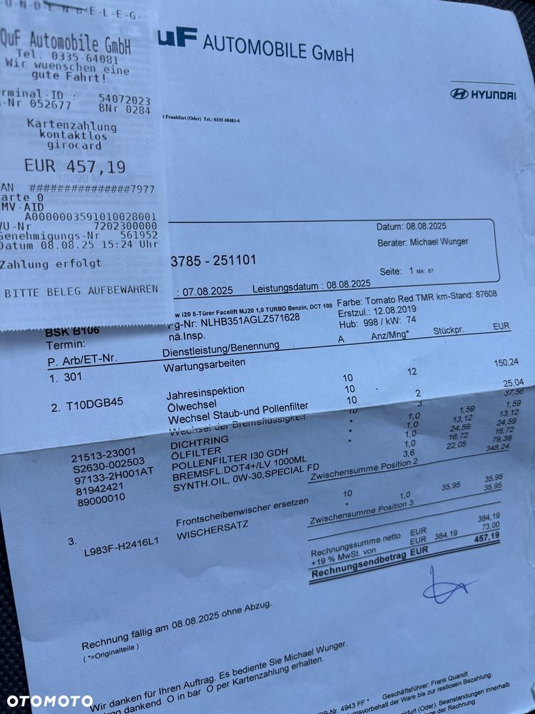 Hyundai i20 blue 1.0 T-GDI Active DCT Style - 32