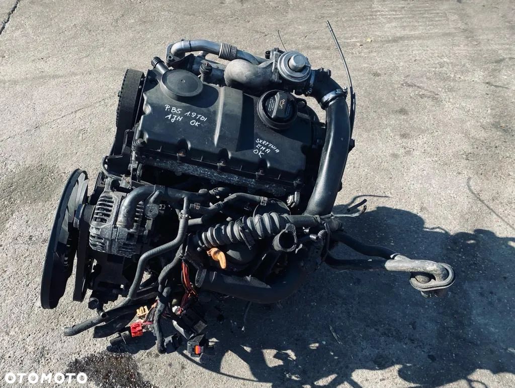Silnik VW Passat B5 Audi A4 B5 1.9 TDI AJM - 1