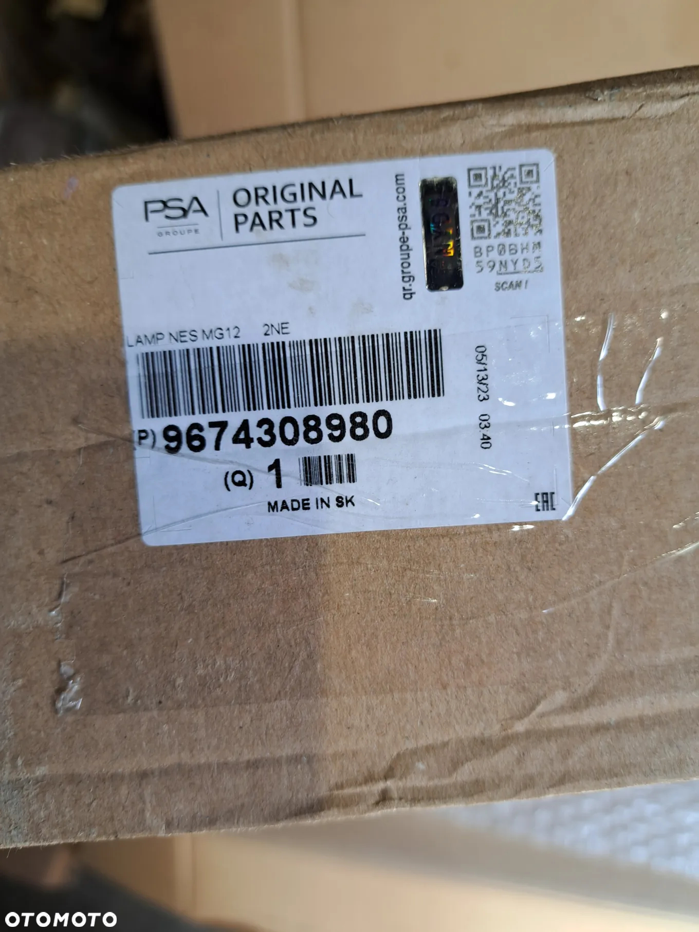 lampa przeciwmgielna tylna tył Opel Corsa F Mokka B II Peugeot 208 II Citroën C4 III C41 9674308980 - 7