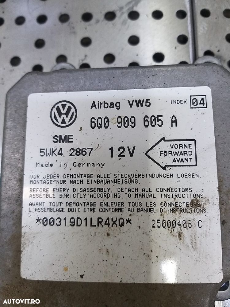 Calculator airbag vw golf 4 1j 6q0909605a 5wk42867 - 2