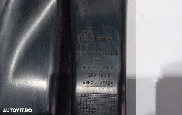 Canistra carbon 2Q0201801A Volkswagen VW Polo 6 AW/BZ [facelift] [202 - 3