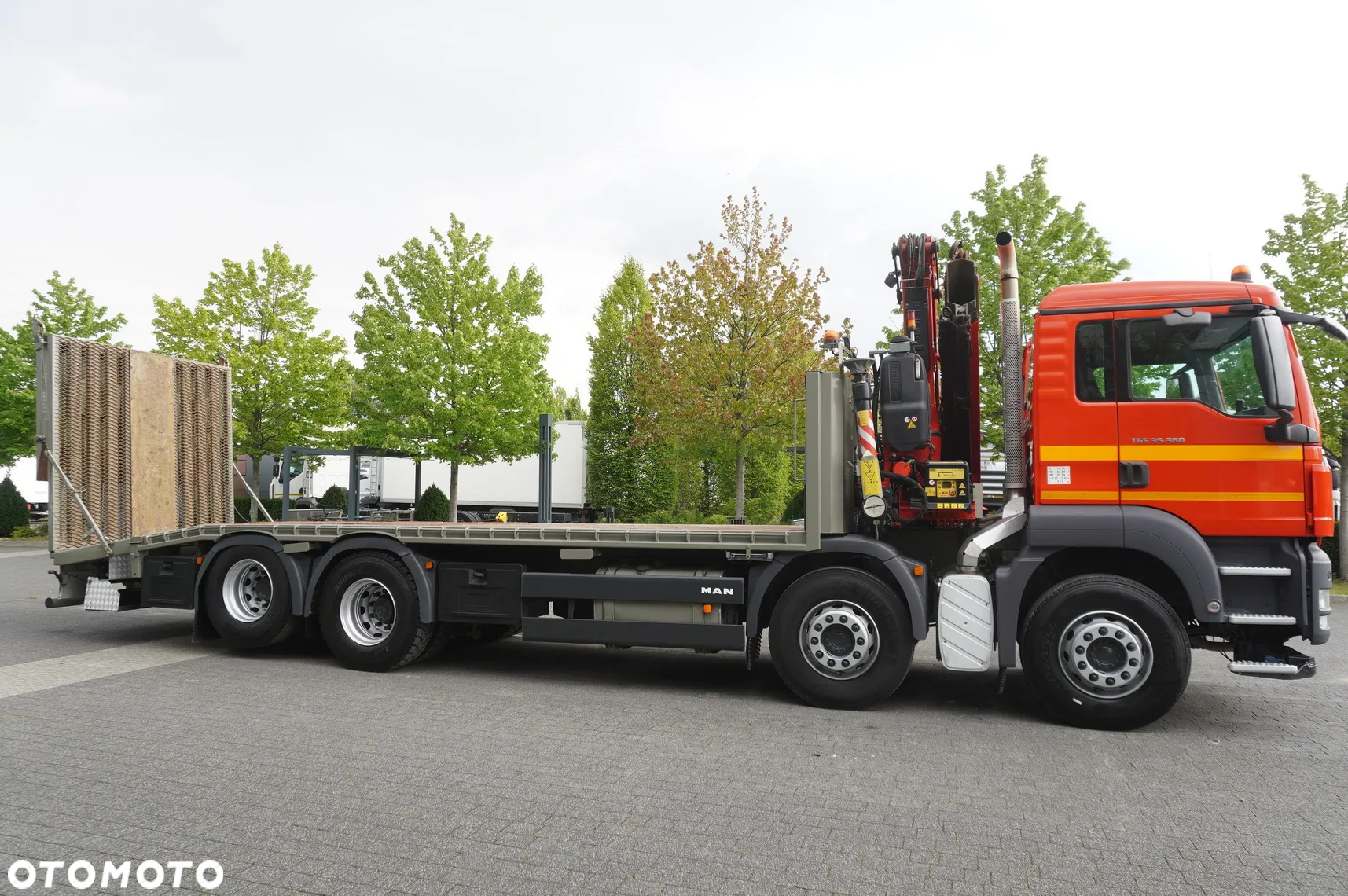 MAN TGS 35.360 E5 8x2 / HDS Fassi F165 / 5,4 t udźwig / 8,25 m wysięg - 3