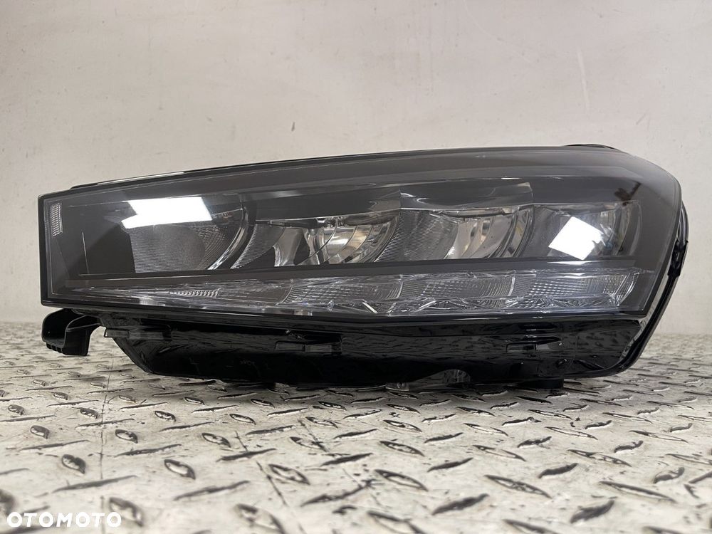 SKODA FABIA 4 IV LAMPA LEWA PRZEDNIA PRZÓD FULL LED REFLEKTOR IDEALNA 6VB940015 EUROPA - 8