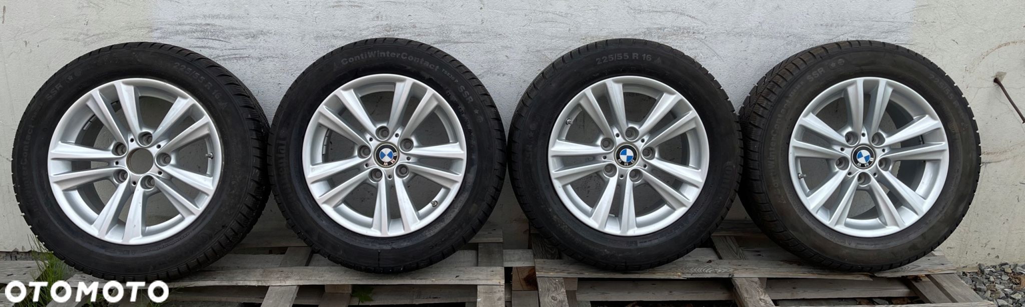 BMW 3 F30 F3 LIFT LCI KOŁA FELGI OPONY ZIMOWE 16'' CALI 7,5J 5x120 6866304 - 1