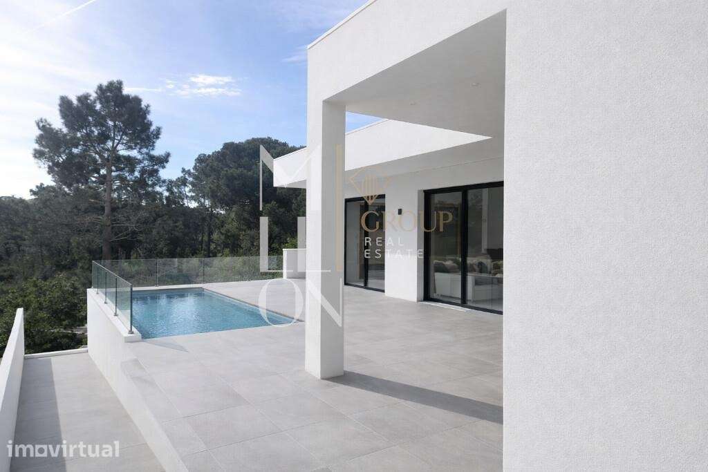 Moradia T3 Nova com Piscina | Térrea | Lote 553m2 | Sesimbra - Grande imagem: 3/31