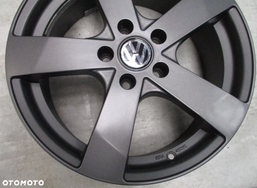 FELGI ALUMINIOWE 17 VW CADDY EOS GOLF V VI VII BEETLE JETTA PASSAT TOURAN T-ROC SHARAN ET48 - 4