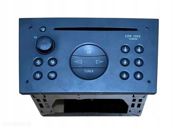 radio cd fabryczne cdr2005 opel corsa c / combo vectra / vivaro 24469305 - 1