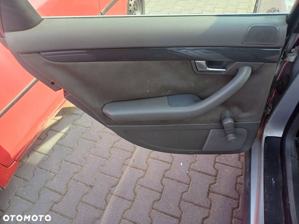 DRZWI KOMPLETNE LEWY TYŁ AUDI A4 B6 SEDAN LY7W - 6