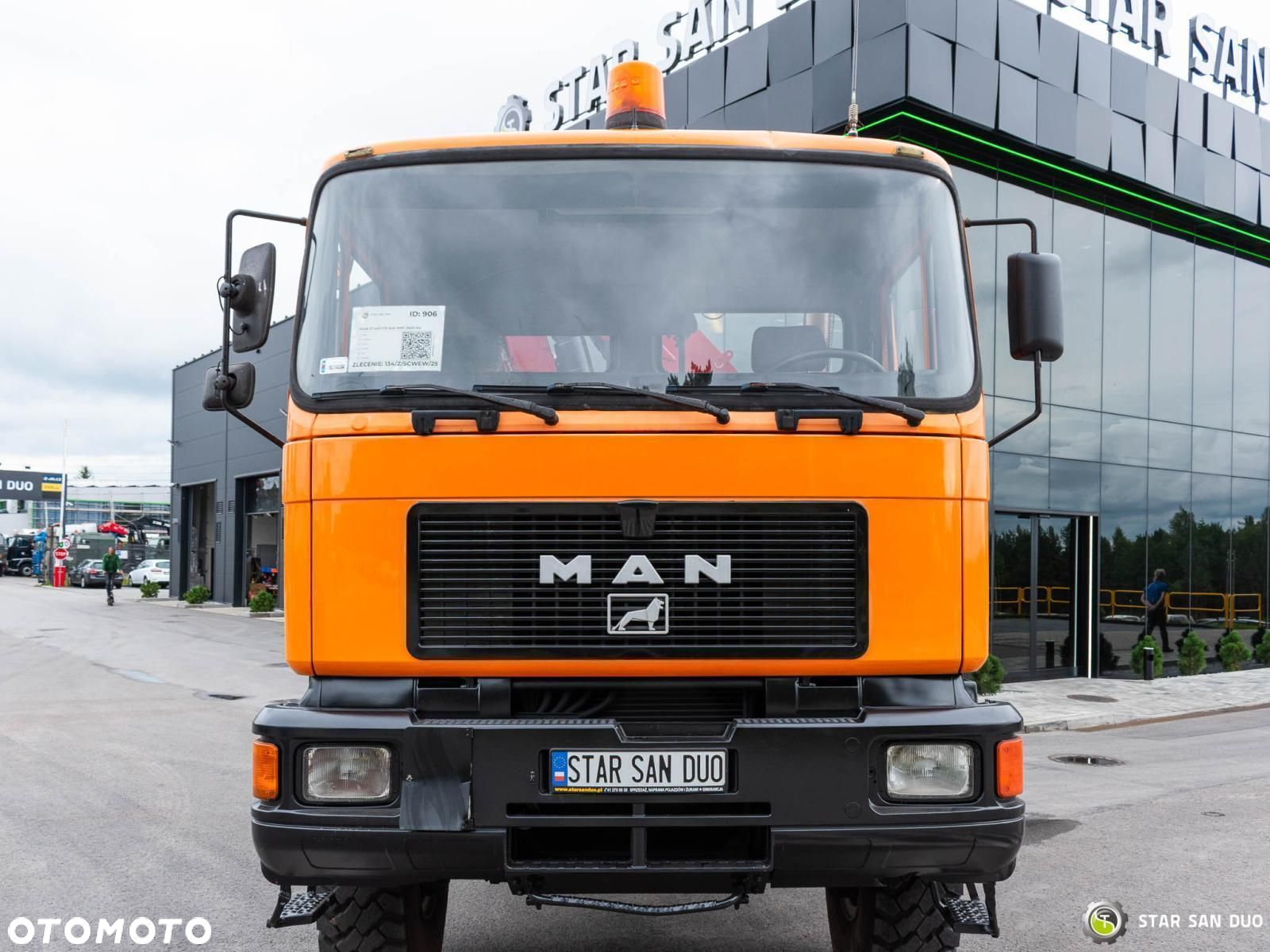 MAN 27.402 F10 6x6 HMF 3620 K4 Hds Żuraw Wyciągarka - 9
