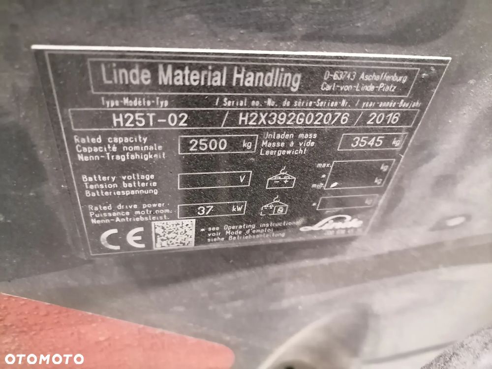 Linde H25T-02 - 8