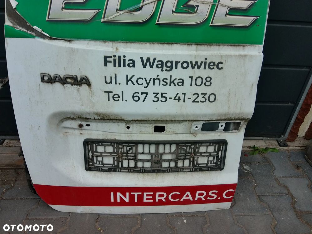 WYPRZEDAZ DACIA DOKKER DRZWI  LEWE TYLNE SZYBA TYL TYLNE SKRZYDLA LEWE PRAWE CZESCI ROZNE - 4