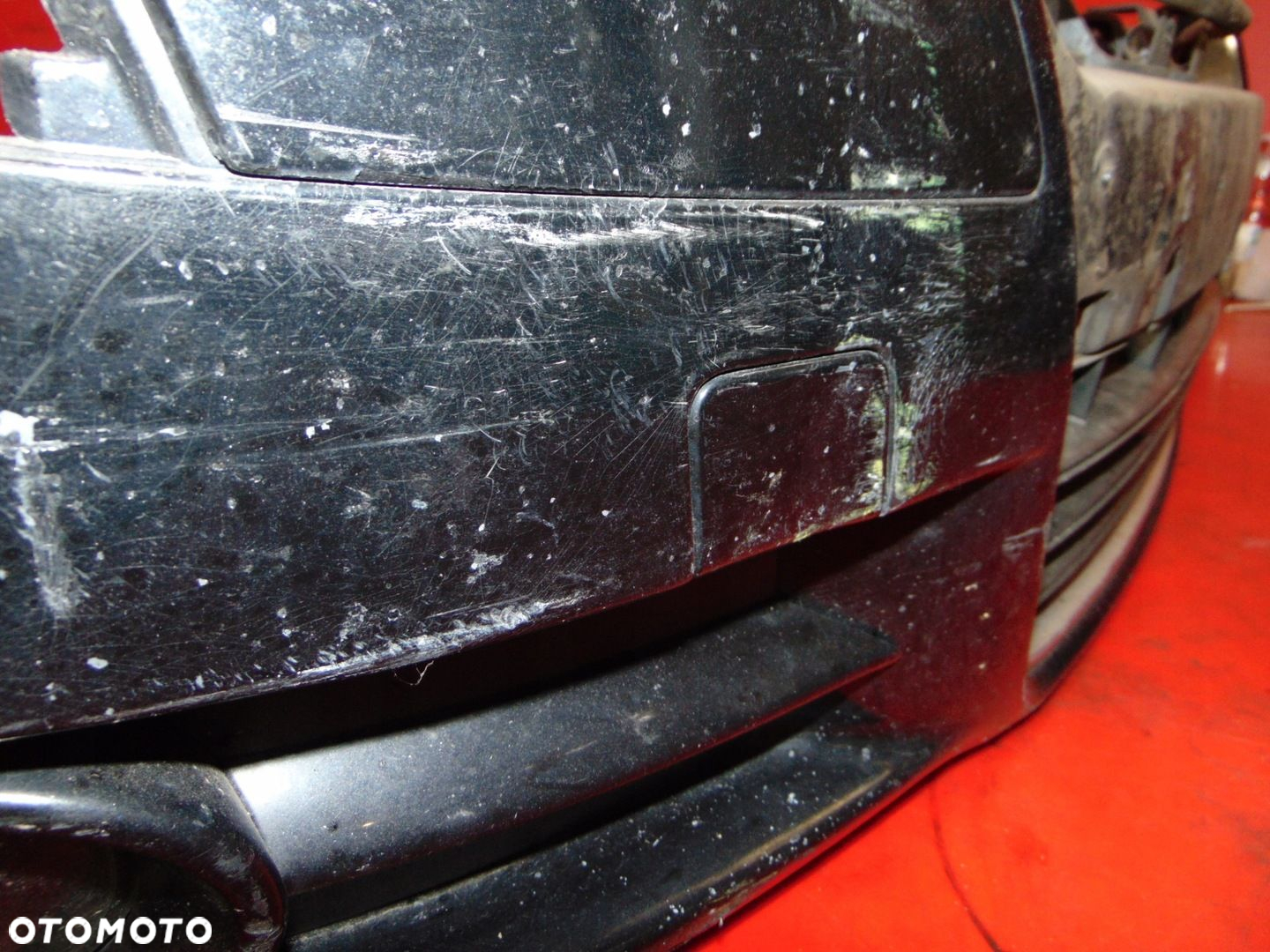 VW EOS 06- ZDERZAK SPRYSKIWACZE XENON PRZÓD LC9X - 9