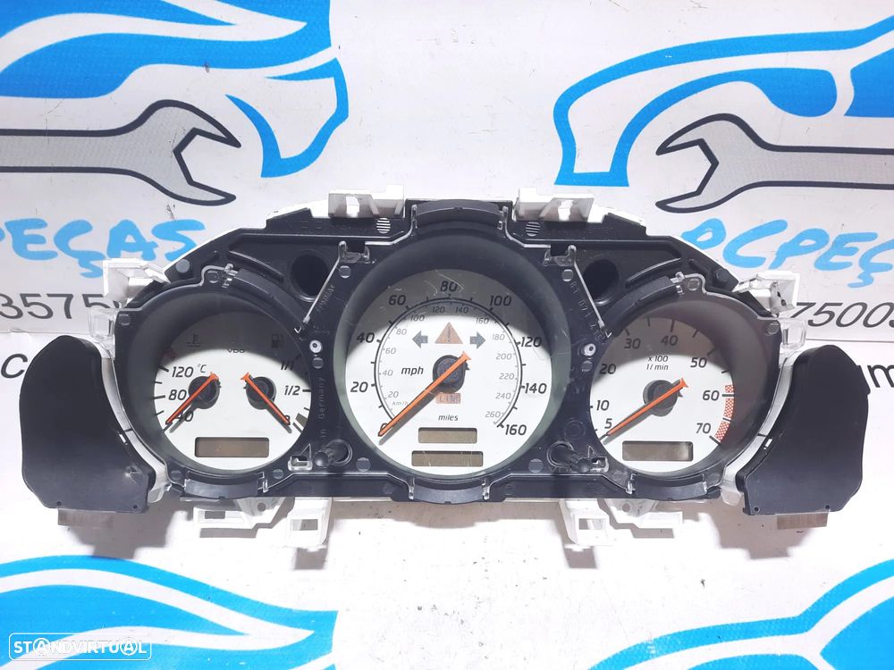 QUADRANTE MOSTRADORES PAINEL INSTRUMENTOS ORIGINAL MERCEDES SLK R170 1705402511 - 1