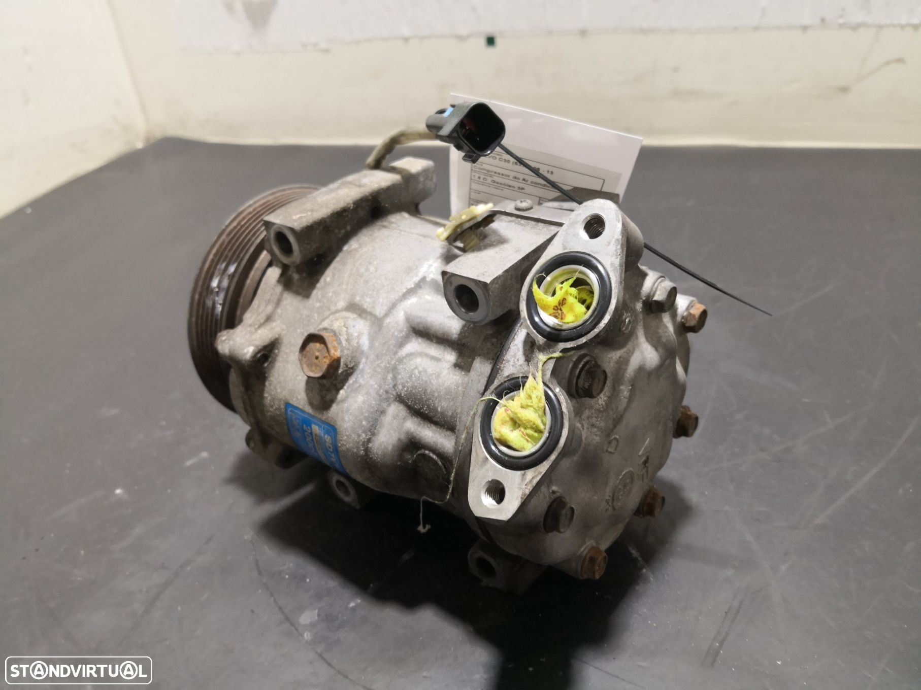 Compressor Do Ar Condicionado Volvo C30 (533) - 5